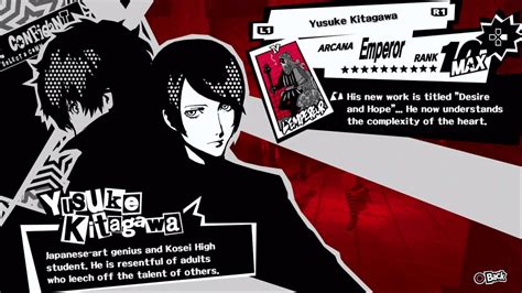 yusuke confidant|yusuke kitagawa.